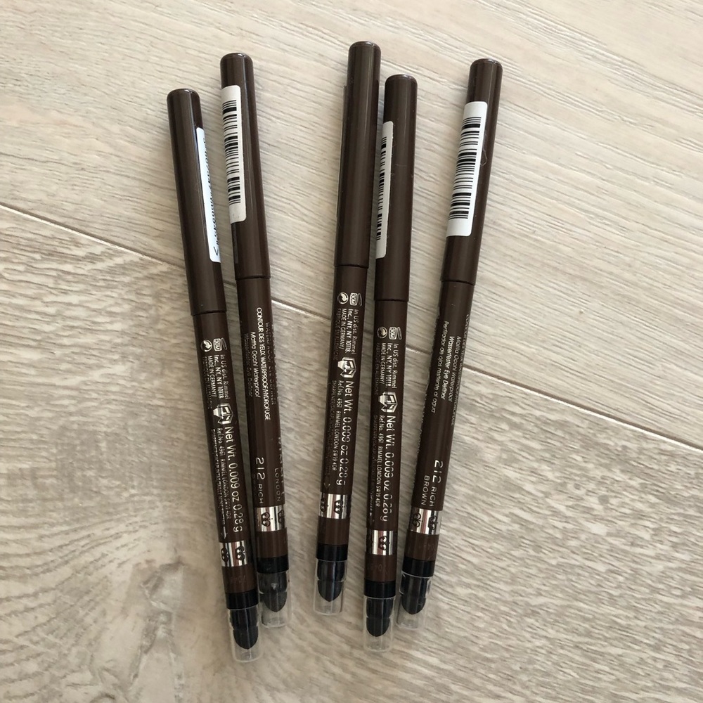 Rimmel Exaggerate Waterproof Brown Eye Definer Pencil